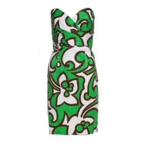 Milly Capri strapless dress Size 2